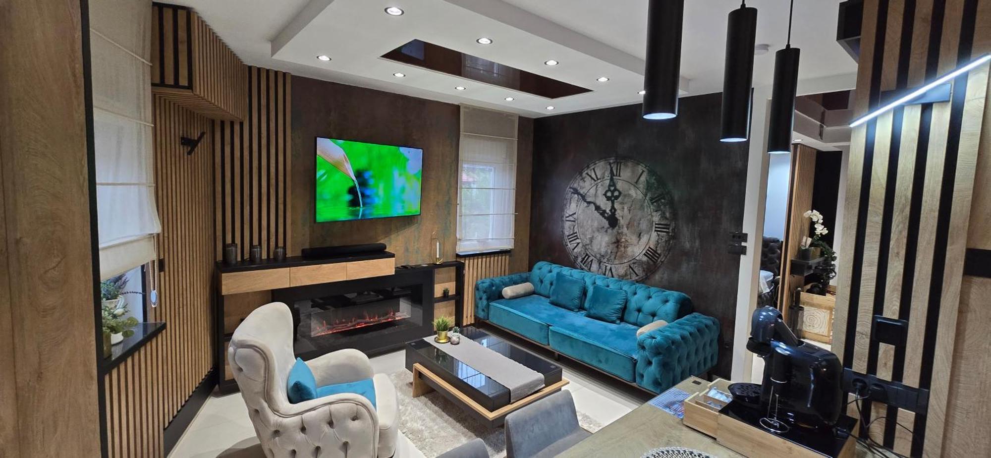 Design Apartment Platinium Spa Lux 5 Star "Havana" Completely Private Wellness & Spa Free Included Sauna & Jacuzzi & Salt Wall & Fire Place & 3D Ceilings & Business Wifi & Netflix & Keyless Code Entry & Full Smart App & Secure 2 Parking Place Ćuprija Kültér fotó